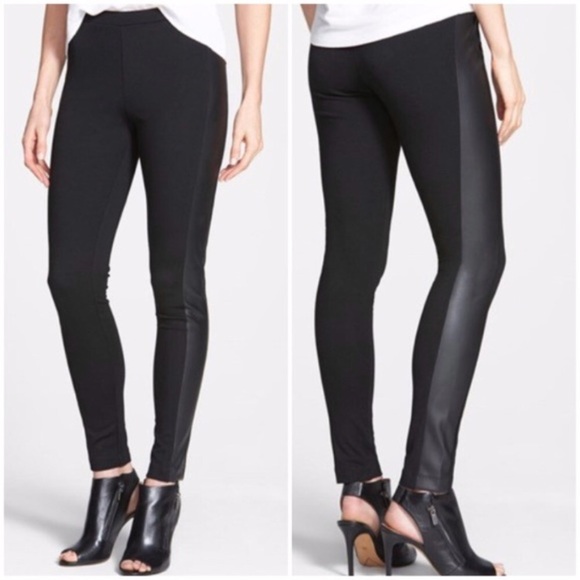vince camuto leather pants